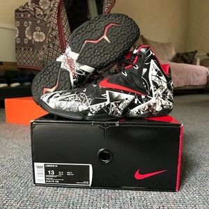 ❗️SOLD❗️Nike LeBron 11 Graffiti